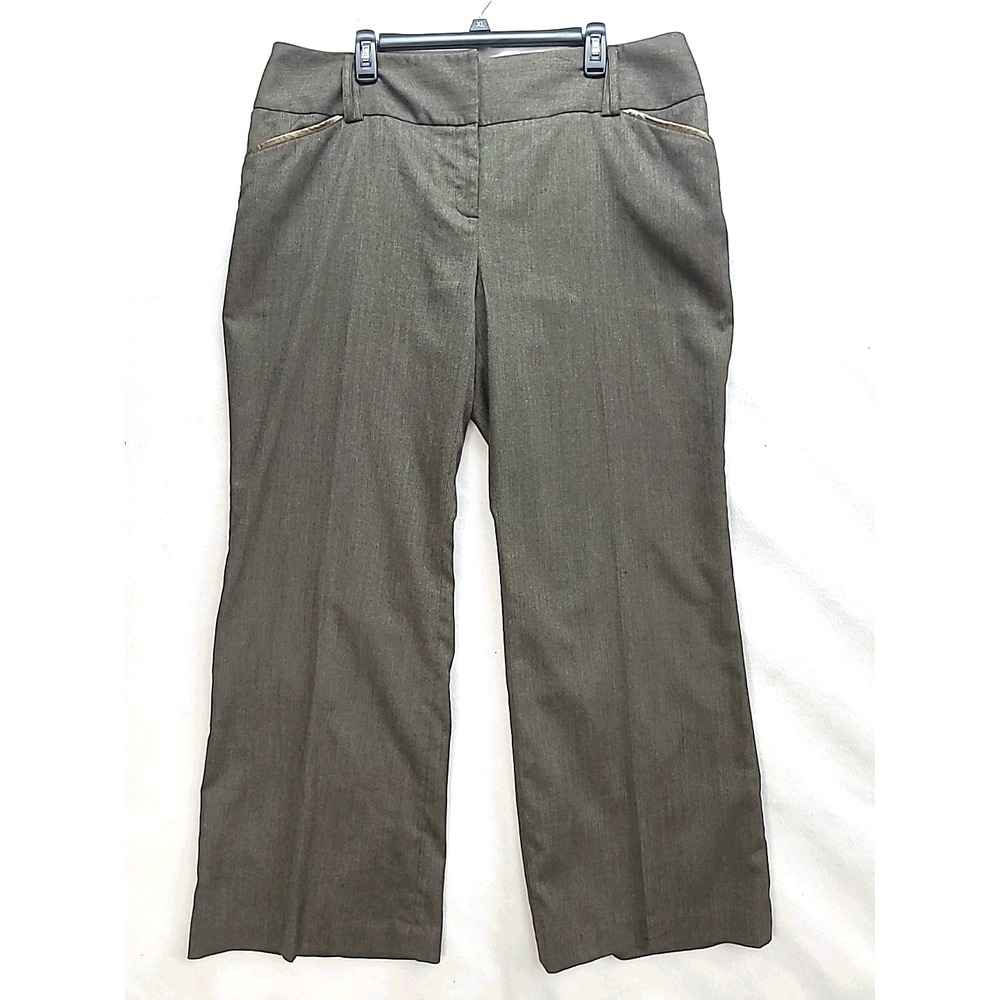 Womens Style and Co Stretch Pants Sz 18W Office Business Casual
